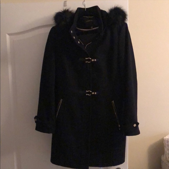 Ivanka Trump Black wool coat - Picture 3 of 6